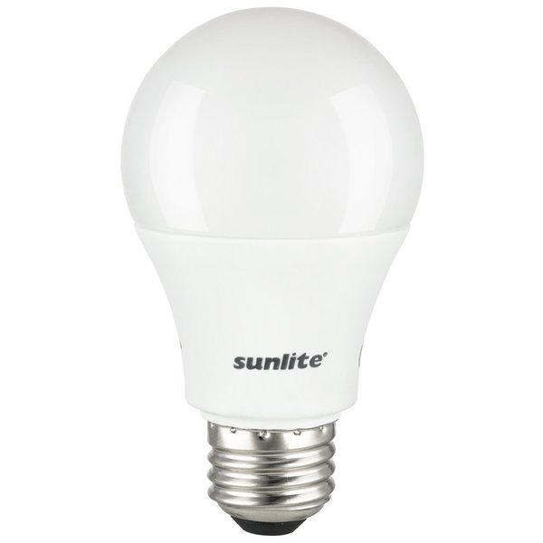 Sunlite LED A19 100W Equivalent 1500 Lumens Non-Dimmable UL Listed Light Bulbs, 6500K, 3PK 80939-SU